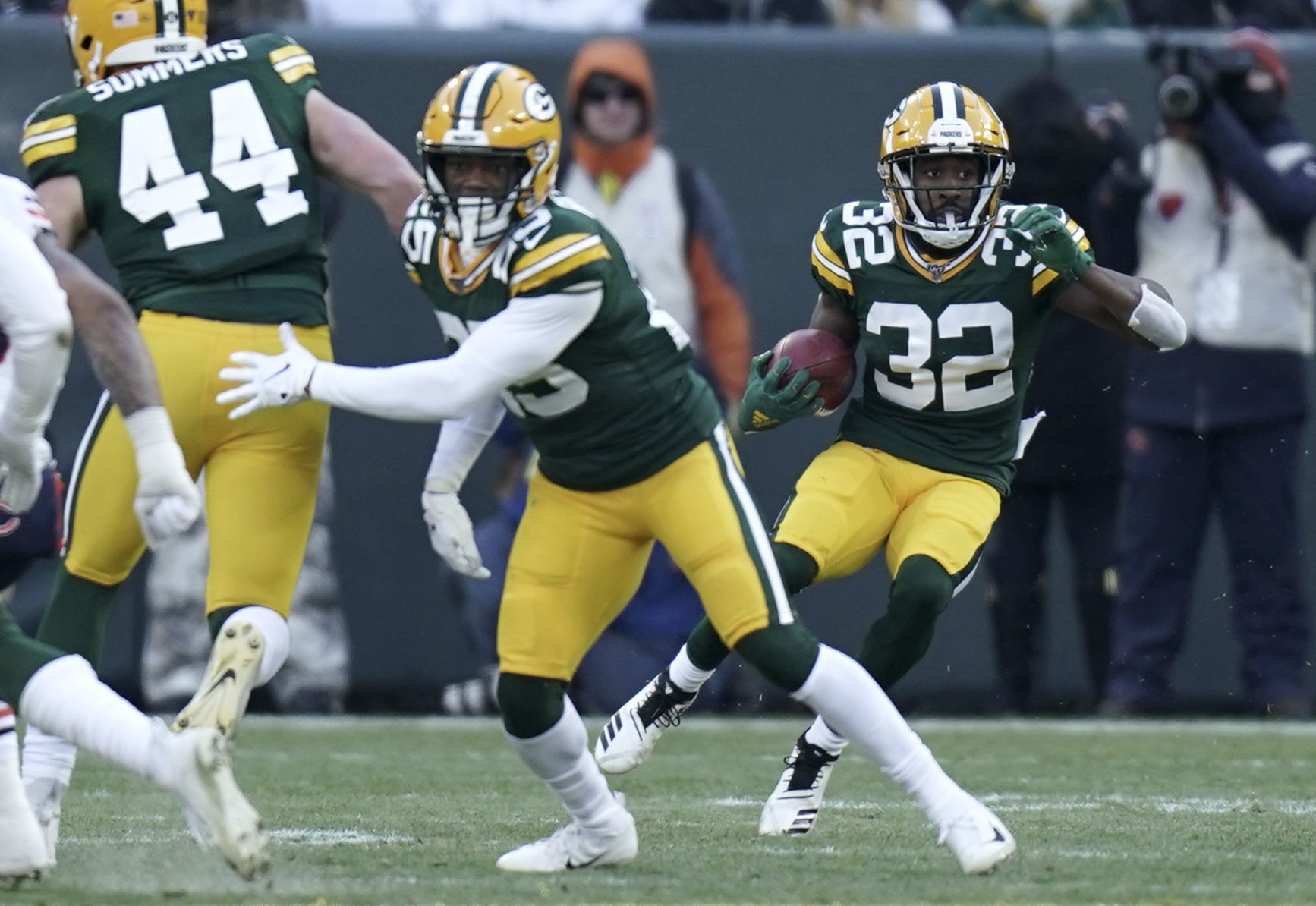 Packers 21, Bears 13